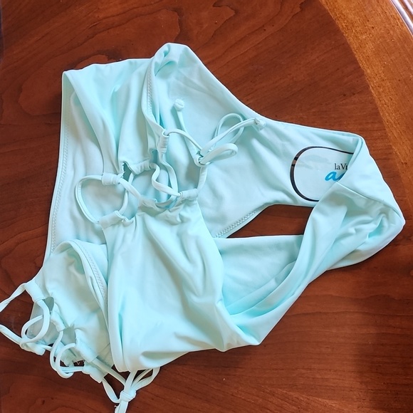 LA VIE EN ROSE bikini swimsuit XLbottoms Ltop - Picture 9 of 12